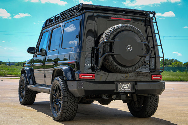 Load image into Gallery viewer, mercedes 463a 465 2 inch lift kit 50mm g-wagon g-class g-wagen suspension springs shocks struts 464