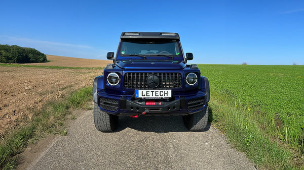 Load image into Gallery viewer, g-wagon winch adapter letech 463a 465 mercedes g-class