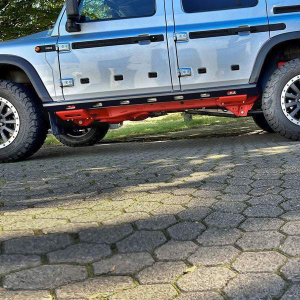 Load image into Gallery viewer, ineos grenadier rock sliders side steps rocker panels abenteuer 4x4