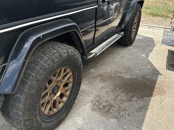 Load image into Gallery viewer, 5x130 matte black g wagon wheels off road g class 18 inch wheels alpha equipt gelandewagen porsche cayenne audi q7 volkswagen touareg