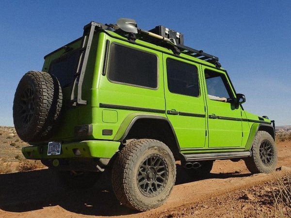 Load image into Gallery viewer, 5x130 matte black g wagon wheels off road g class 18 inch wheels alpha equipt gelandewagen porsche cayenne audi q7 volkswagen touareg