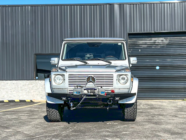 Load image into Gallery viewer, g wagon bumper mercedes tow pin front steel winch bumper g500 g550 g55amg g63 amg g wagen gwagenaccessories gelandewagen 463 w463 461 w461 460 w460