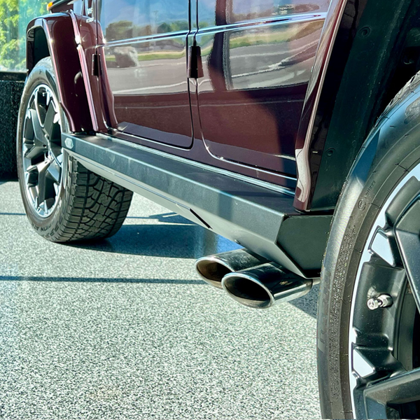 Load image into Gallery viewer, g wagon electronic step slider rock slide engineering 463a AMG G63 4x4 squared 2018 2019 newer