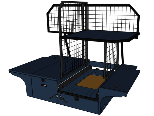 Load image into Gallery viewer, g wagon storage system trekboxx alpha mercedes g wagen drawer kit interor cargo