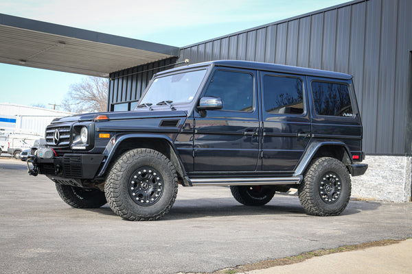 Load image into Gallery viewer, g wagon front steel bumper winch mercedes tow pin bumper g550 g63 amg 4x4 squared g wagen gelandewagen 463 w463