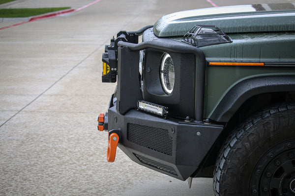Load image into Gallery viewer, mercedes g wagon 463a front steel bumper winch w463a g class g550 g63 amg g wagen g class