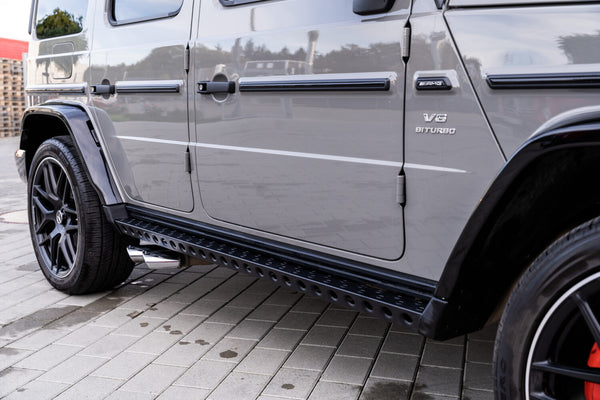 Load image into Gallery viewer, g wagon rock slider side steps running boards 463a w463a g550 g63 amg letech lennartz technik