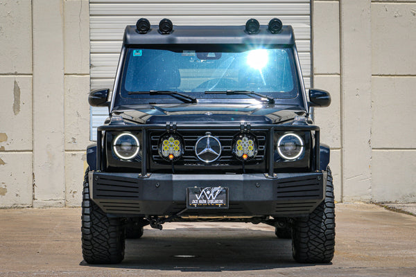 Load image into Gallery viewer, mercedes g wagon 463a front steel bumper winch w463a g class g550 g63 amg g wagen g class