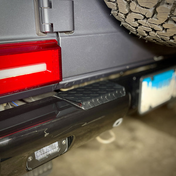 Load image into Gallery viewer, g wagon rear bumper step plate grip tape replacement repair upgrade mercedes g500 g550 g55 g63 g wagen