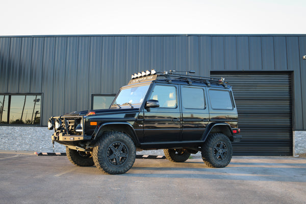 Load image into Gallery viewer, g wagon high clearance rock sliders side steps running boards g wagen gelndewagen g500 g550 g55 g63 amg mercedes benz w460 w461 w463