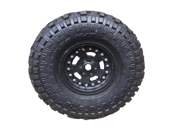 Load image into Gallery viewer, hutchinson rock monster 17 inch beadlock wheel ford bronco wa-2534 2534 6-on-5.5 17x8.5