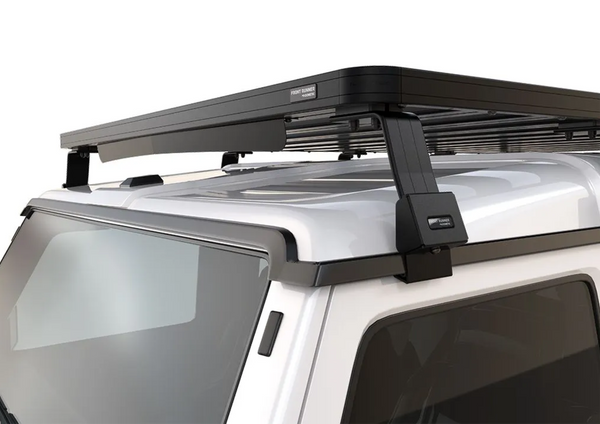 Load image into Gallery viewer, ineos grenadier roof rack front runner full length three quarter safari window open close ladder basket storage