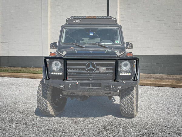 Load image into Gallery viewer, g wagon bull bar brush guard g wagen gelandewagen g500 g550 g55 g63 amg