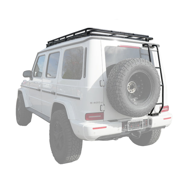 Load image into Gallery viewer, mercedes g wagon roof rack ladder light bar gobi racks g class 463a g class g550 g63 amg