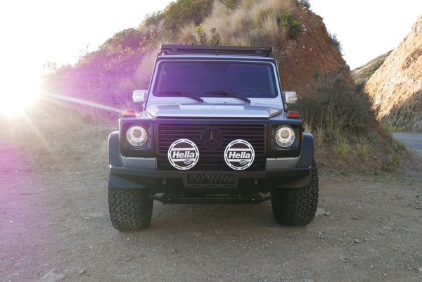 Load image into Gallery viewer, g wagon bumper mercedes tow pin front steel winch bumper g500 g550 g55amg g63 amg g wagen gwagenaccessories gelandewagen 463 w463 461 w461 460 w460