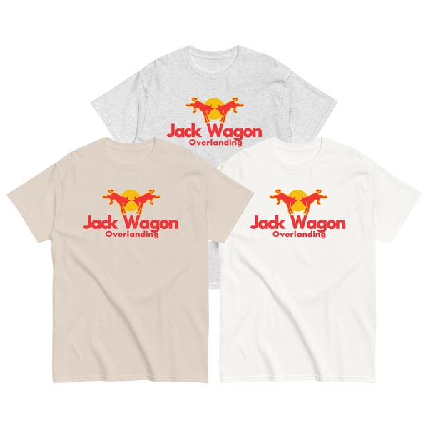Load image into Gallery viewer, red bull shirt red mule jack wagon donkey t-shirt