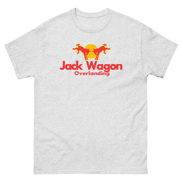 Load image into Gallery viewer, red bull shirt red mule jack wagon donkey t-shirt