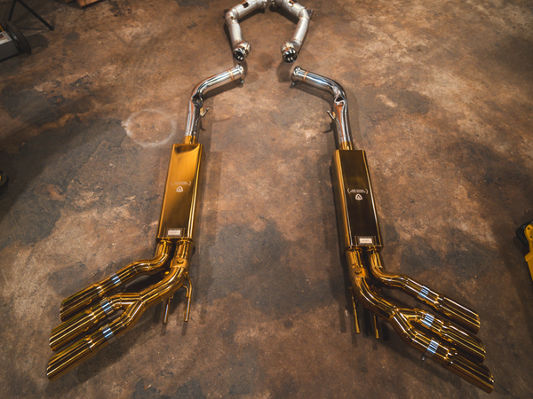 Load image into Gallery viewer, g wagon 463 exhaust valvetronic g550 g63 amg