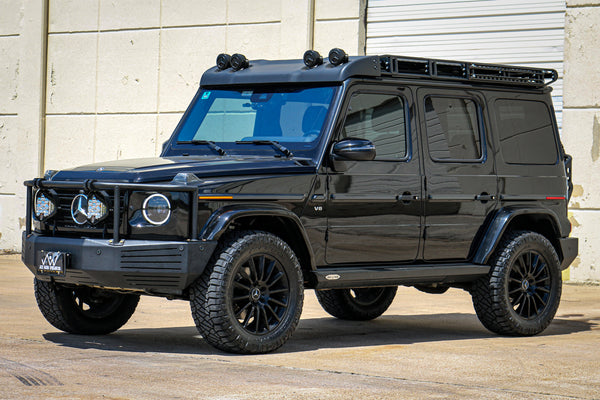 Load image into Gallery viewer, mercedes g wagon 463a front steel bumper winch w463a g class g550 g63 amg g wagen g class
