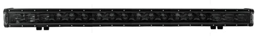 40 inch single row all black tinted midnight optics super stealth light bar extreme led