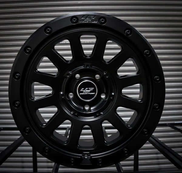 Load image into Gallery viewer, mercedes g wagon wheels 463 industries gc04 all black 20 inch wheels beadlock