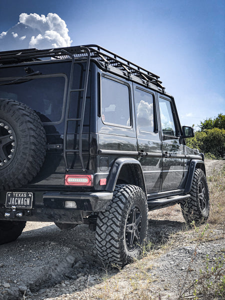 Load image into Gallery viewer, g wagen 4 inch lift kit 100mm lift kit for Mercedes G Wagon G Wagen Gelandewagen Jack Wagon Overlanding Suspension Mercedes Benz w463 w461 w460 G500 G550 G55 G63 AMG