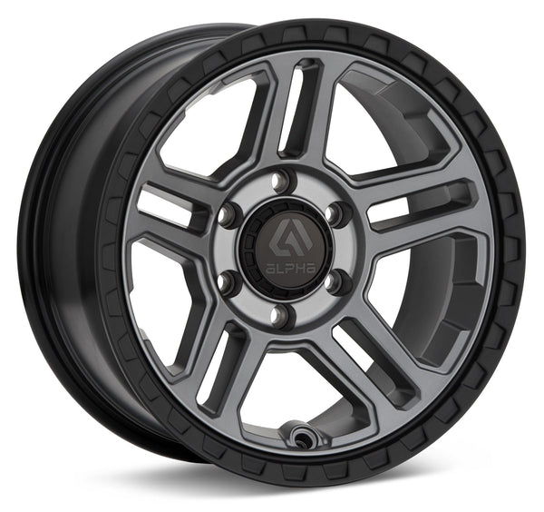 Load image into Gallery viewer, g wagon wheels 5x130 alpha equipt grenade light grey 18 inch