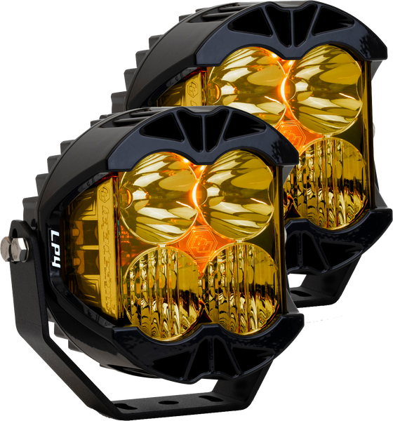 Load image into Gallery viewer, Baja Designs LP4 Pro Amber Pair baj290013 290013 baj297813 297813