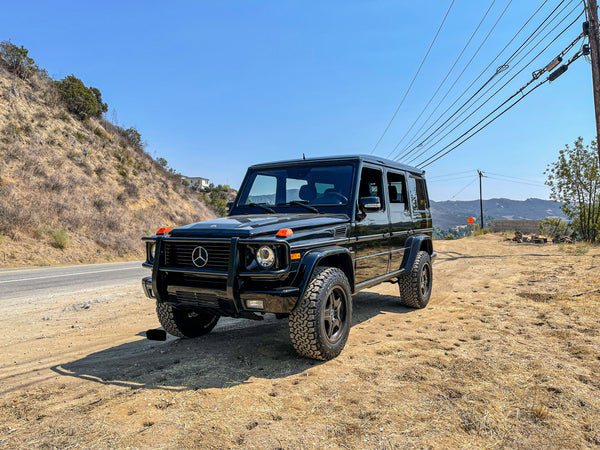 Load image into Gallery viewer, G Wagon 2 inch Lift Kit 33 inch tires ORC Eibach Springs Fox Shocks Koni Raid Shocks Old Man Emu Springs Ohlins Shocks King Shocks 2 inch lift suspension kit for Mercedes Benz G Wagon Off Road G500 lift G55 lift G550 lift G63 lift