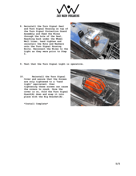 Load image into Gallery viewer, mercedes g wagon turn signal protection guards protective covers w463 w461 w460 g500 g55 g550 g63 amg gelandewagen off road g wagen