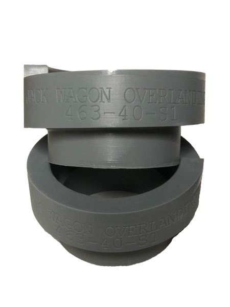 Load image into Gallery viewer, mercedes g wagon 40mm coil spring spacers g wagen g500 g550 g55 g63 AMG 2 inch lift gelandewagen g class 463 w463 jack wagon overlanding