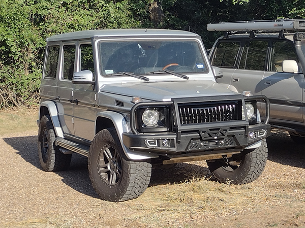 Load image into Gallery viewer, Mercedes G500 G55 G550 G63 AMG Front Steel Winch Bumper 463 w463 AFN 4x4 USA