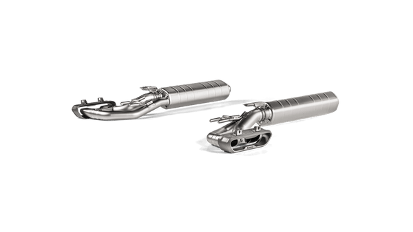 Load image into Gallery viewer, akrapovic titanium evolution line catback exhaust system mercedes g class 463a g550 g63 AMG