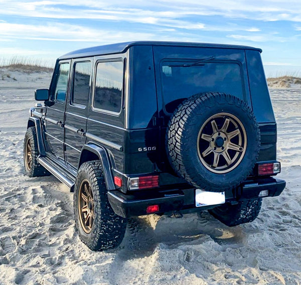 Load image into Gallery viewer, mercedes g500 g550 g55 g63 AMG wheels g wagon wheels alpha equipt 18 inch 5x130 command g wagen gelandewagen g500 g550 g55 g63 AMG