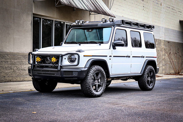 Load image into Gallery viewer, baja designs lp6 pro amber clear lights light bar mercedes g wagon bull bar brush guard baj270001 270001 baj270003 270003 baj270011 270011 baj270013 270013 squadron