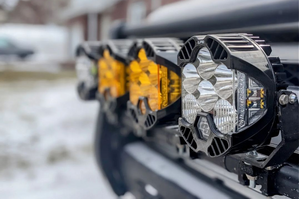 Load image into Gallery viewer, baja designs lp6 pro amber clear lights light bar mercedes g wagon bull bar brush guard baj270001 270001 baj270003 270003 baj270011 270011 baj270013 270013
