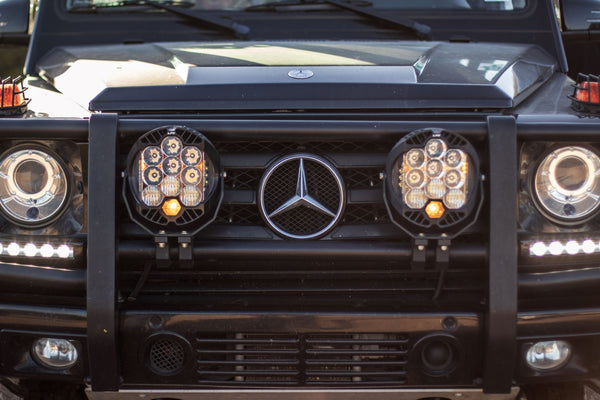 Load image into Gallery viewer, Baja Designs LP9 Pro Clear Pair with Brackets baj320003 320003 baj320001 320001