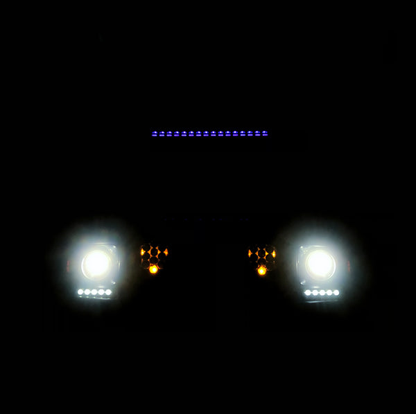 Load image into Gallery viewer, g wagon light bar rigid adapt 40 inch light bar brackets mercedes g wagon light bar roof rack