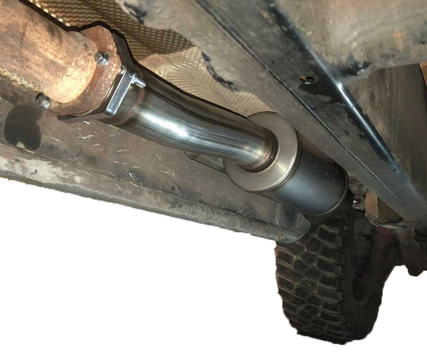 Load image into Gallery viewer, Mercedes G Wagon Exhaust High Clearance MBRP 3 inch catback system 463 g63 g55 g550 g500