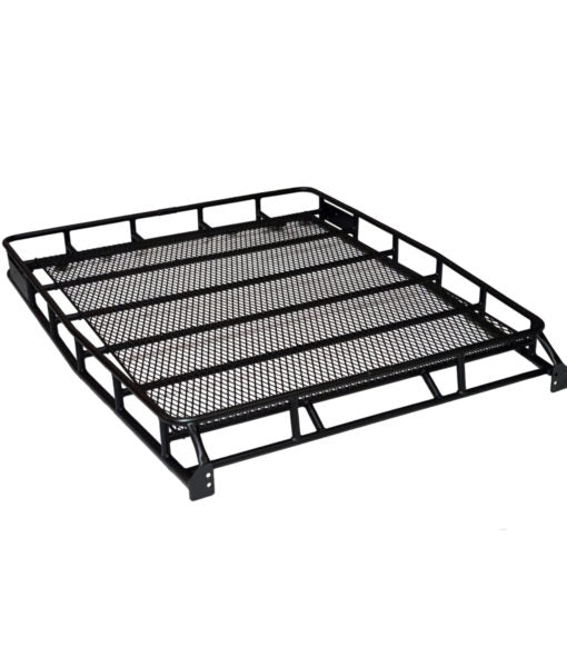 Load image into Gallery viewer, Toyota FJ40 baja off road offroad roof rack gobiracks gobirack gobi stealth ranger light bar multi light setup wind deflector