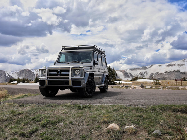 Load image into Gallery viewer, Front Runner Expedition Rail Kit 1475 mm wide full rack mercedes g wagon g63 amg off road
