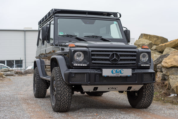 Load image into Gallery viewer, mercedes benz g wagon double sill protection rock slider side step ORC