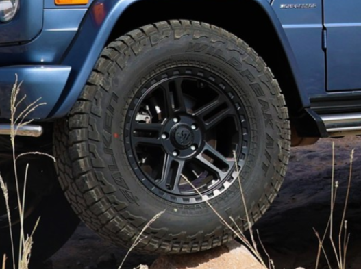 Load image into Gallery viewer, g wagon wheels 5x130 alpha equipt grenade black 18 inch