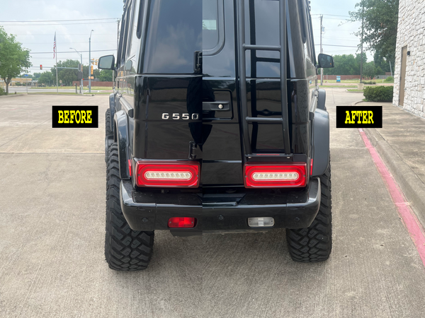 Load image into Gallery viewer, mercedes g wagon amg style extended fender flares wider fender flares g500 g55 g550 g63 AMG
