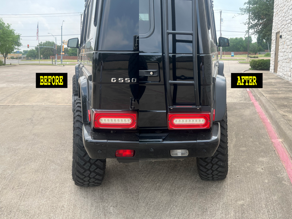 Load image into Gallery viewer, mercedes g wagon amg style extended fender flares wider fender flares g500 g55 g550 g63 AMG