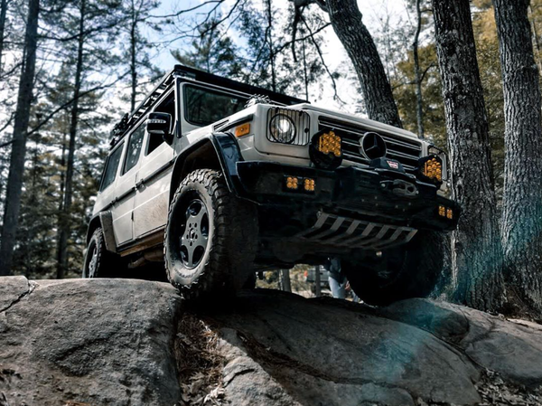 Load image into Gallery viewer, g wagon fog lights upgrade cornering lights baja squadrons pro pair 490011 490013 490015 490016 497811 497813 497815 497816