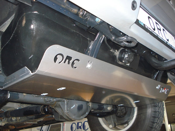 Load image into Gallery viewer, g wagon rear fuel tank skid plate protection for G Wagon W463 W461 W460 alloy