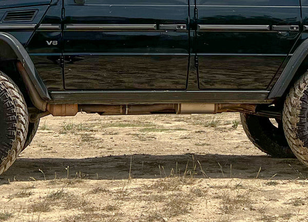 Load image into Gallery viewer, Mercedes G Wagon Exhaust High Clearance MBRP 3 inch catback system 463 g63 g55 g550 g500
