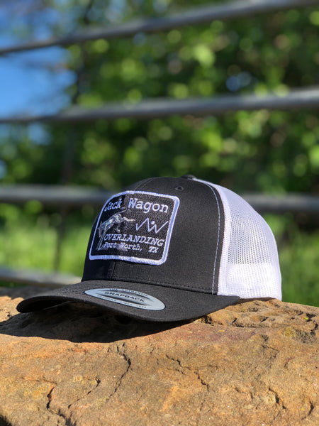 Load image into Gallery viewer, Jack Wagon Overlanding buckin donkey patch hat whiskey bent armadillo hat co