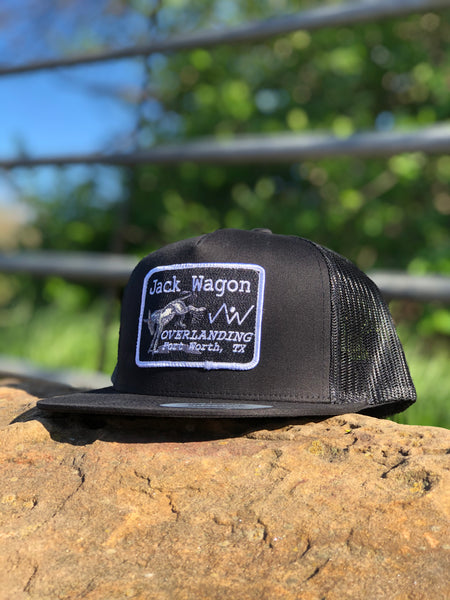 Load image into Gallery viewer, Jack Wagon Overlanding buckin donkey patch hat whiskey bent armadillo hat co